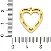 Ion Plating(IP) 304 Stainless Steel Rhinestone Pendants STAS-U034-01G-3