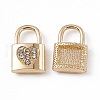 Alloy Crystal Rhinestone Pendants X-ALRI-K049-03B-2
