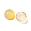 Natural Yellow Agate Cabochons G-K348-07C-04-2