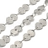 Ion Plating(IP) 304 Stainless Steel Heart Link Chain CHS-E031-02P-1