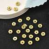 Brass Grade A Crystal Rhinestone Spacer Beads RB-A006-7MM-G-2