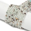 Natural Green Lodolite Quartz/Garden Quartz/Green Phantom Quartz Beads Strands G-G271-E01-2mm-2