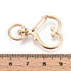 Alloy Swivel Snap Hook Clasps PALLOY-T090-81KCG-3