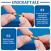 Unicraftale 5Pcs 304 Stainless Steel Screw Clasps STAS-UN0061-28-5
