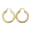 Brass Hoop Earring EJEW-P265-09G-1