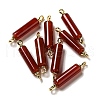 Natural Carnelian Connector Charms FIND-C046-17B-02G-1