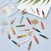 Olycraft DIY Teardrop Dangle Earring Making Kits DIY-OC0006-31-5