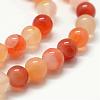 Natural Agate Beads Strands G-F417-01-8mm-3