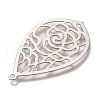 304 Stainless Steel Pendants STAS-I174-08P-3