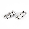 Tibetan Style Alloy Pendants TIBE-S323-122AS-RS-2