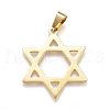 Religion Theme 304 Stainless Steel Pendants STAS-F239-04G-1