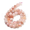 Natural Cherry Blossom Agate Beads Strands G-C150-B04-02-3