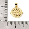 Brass Micro Pave Cubic Zirconia Pendants KK-M324-02B-G-3