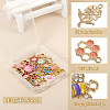  36Pcs 18 Styles Alloy Enamel Pendants ENAM-TA0001-62-5