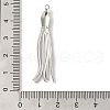 304 Stainless Steel Pendants STAS-C110-01P-3