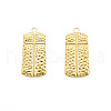 Ion Plating(IP) 201 Stainless Steel Pendants STAS-N098-235LG-3