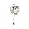 Non-Tarnish 304 Stainless Steel Pendants STAS-I197-023P-3
