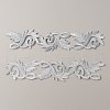 Flower Polyester Computerized Embroidery Sew on Patches PATC-WH0001-77-1