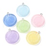 Translucent Resin Pendants RESI-A025-09-1