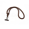 Leather Mobile Straps HJEW-N004-01C-1
