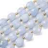 Natural White Jade Beads Strands G-D305-B01-01C-2