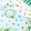  100Pcs 5 colors Glass Beads GLAA-NB0001-47-5