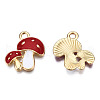 Autumn Theme Alloy Enamel Pendants ENAM-T009-46E-RS-1