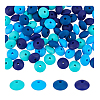 DICOSMETIC 80Pcs 4 Colors Food Grade Eco-Friendly Silicone Beads SIL-DC0001-38-8
