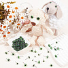 GOMAKERER 100 Pairs 10 Style Glass Craft Needle Felting Eyes DIY-GO0001-45-4