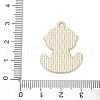Alloy Enamel Pendants ENAM-C027-01D-02-3
