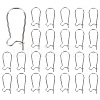 SUNNYCLUE 150Pcs 304 Stainless Steel Hoop Earrings Findings STAS-SC0005-09-1