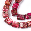 Natural Imperial Jasper Beads Strands G-S355-89B-3