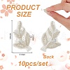 GOMAKERER Computerized Embroidery Cloth Iron on/Sew on Patches DIY-GO0002-19B-2