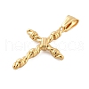 304 Stainless Steel Pendants STAS-G346-53G-2