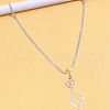Heart & Star Tassel Brass Crystal Rhinestone Waist Chains with Belly Rings FS-WG9C1C0-01-3