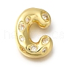 Brass with Cubic Zirconia Pendant KK-Q818-03C-G-1