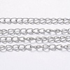 Tarnish Resistant 304 Stainless Steel Curb Chains CHS-H017-03P-10M-1
