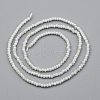 Electroplate Glass Beads Strands X-GLAA-F079-A-AB02-3