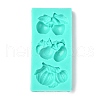 Cherry & Radish & Pumpkin Shape DIY Food Grade Silicone Molds DIY-J007-01D-2