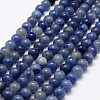 Natural Blue Aventurine Beads Strands X-G-F380-6mm-1