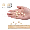 Natural Maple Wood Beads TB12mmY-17-LF-3