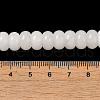 Natural White Jade Beads Strands G-B078-H01-01-5