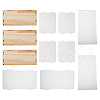 2-Tier Transparent Acrylic Minifigures Display Case ODIS-WH0043-24B-2