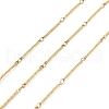 Ion Plating(IP) 304 Stainless Steel Twist Link Chains CHS-G025-16G-1