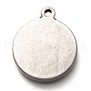 Non-Tarnish 304 Stainless Steel Pendants STAS-I170-40P-2