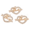 Alloy Crystal Rhinestone Pendants FIND-C019-39KCG-3