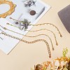 Brass Hat Chains AJEW-GO00027-4