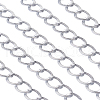 Aluminium Twisted Chains Curb Chains CHA-TA0001-05S-19