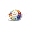 Acrylic & Glass & Copper Pendants PALLOY-JF03892-01-5