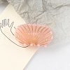 Shell Shape Cellulose Acetate Large Claw Hair Clips PW-WG50136-01-1